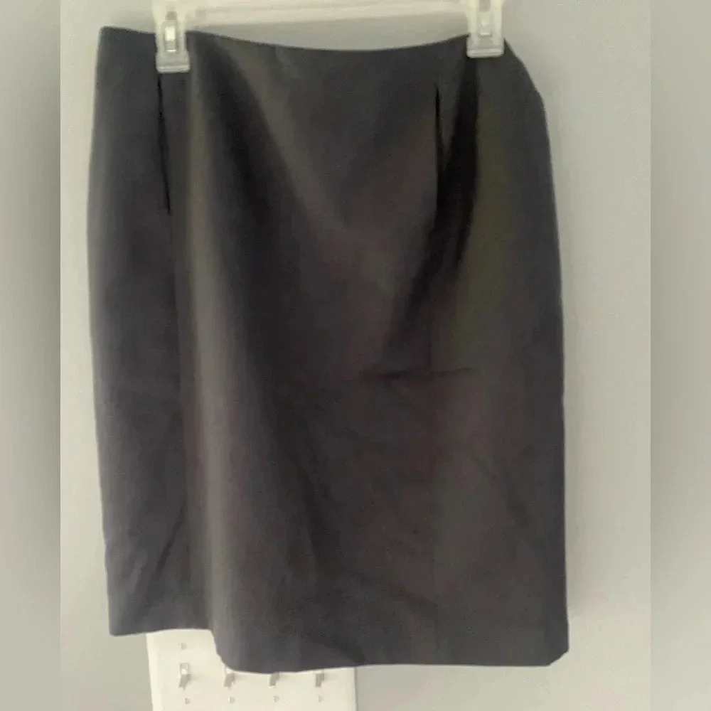 J Crew Pencil Skirt 100% Wool Suit Lined Career Office Womens 10